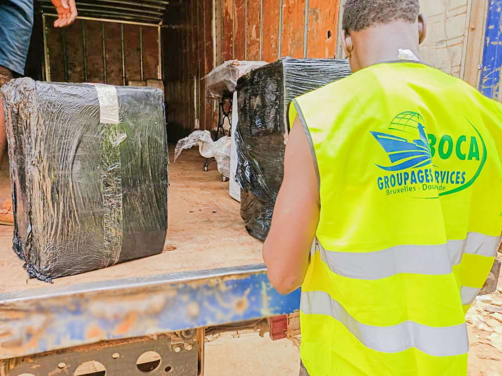 dechargement colis BOCA 3