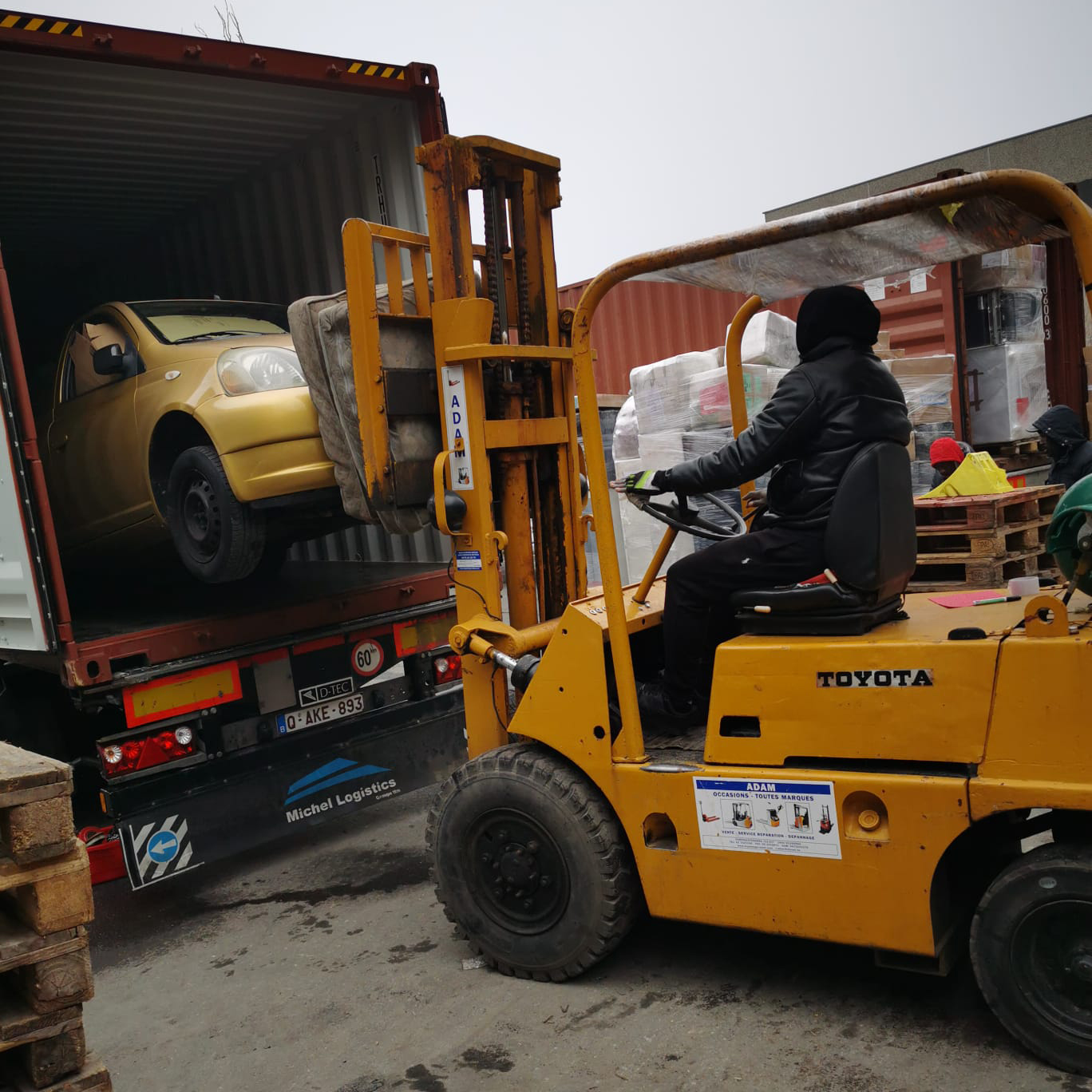 Préparation du colis